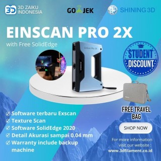 Industrial Grade 3D Scanner Einscan Pro 2X with Free SolidEdge